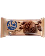 Ice cream 48 KOPEKK with chocolate sauce briquette without milk fat substitute, 232 g