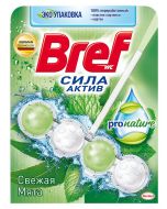 Toilet block BREF Power Active Pro Nature, Fresh mint, 50 g