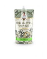 Shower gel RECIPES GRANDMA AGAFIA based on black soap doypack, 500 ml