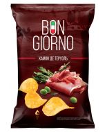 BON GIORNO Chips With Jamon de Truelle flavor, 90 g
