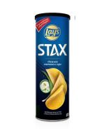 Chips Chips LAYS Stax Delicate sour cream and onion, 140 g