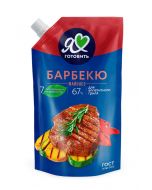 Mayonnaise I LOVE TO COOK BBQ 67%, 390 ml