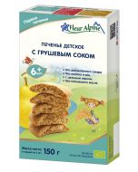 Fleur Alpine baby cookies WITH PEAR JUICE, from 6 months, 150 g