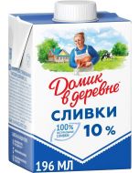 Sterilized cream HOUSE IN THE VILLAGE 10%, 0.2 l