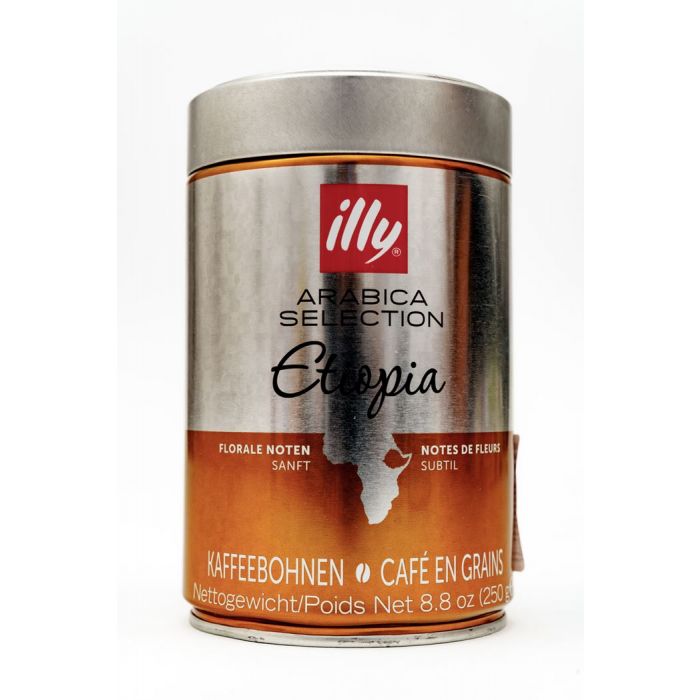 Grain coffee ILLY Arabica Selection Ethiopia, 250 g - Delivery Worldwide