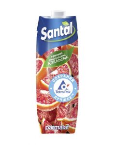 SANTAL red Sicilian orange drink, 1l