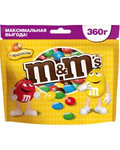 Dragee M & M's with peanuts, 360 g