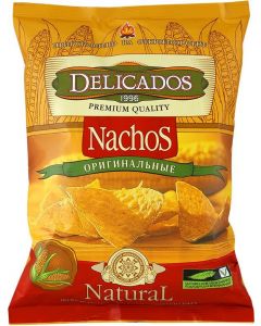 DELICADOS Nachos corn chips, original, 150 g