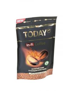 TODAY IN-FI instant coffee, arabica, ground, 150 g