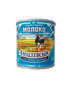 Condensed milk ALEXEEVSKOE, GOST, 380 g