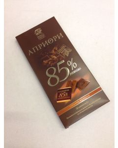 Bitter chocolate APRIORI 85% cocoa, 100g