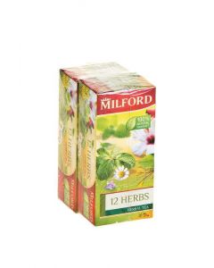 MILFORD tea 12 herbs, 20x2.25g