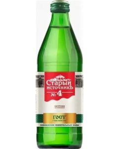 Mineral water OLD SOURCE No. 4, glass, 0.5l