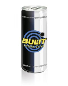 Energy drink BULLIT, 0.25l