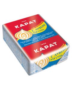Processed cheese KARAT with onions for soup, 90 g