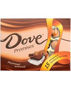 Chocolate candies DOVE PROMISES Milk, 120 g