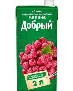 Nectar GOOD Apple, sweet cherry, mountain ash, cherry, 2 l