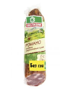 Raw smoked sausage VELKOM Romano, 235 g