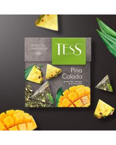 TESS Pina Colada tea in pyramids, 20x1.8g