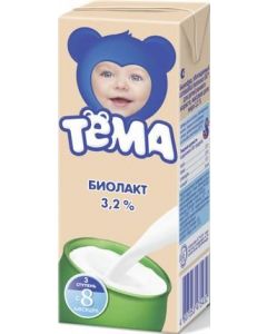 Biolact TEMA 3.2%, 208g