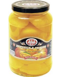 Canned peaches TABLE-SAMOBRANKA, 1,65kg