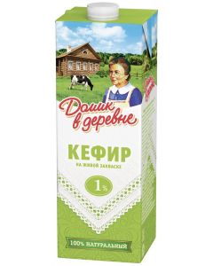 Kefir HOUSE IN THE VILLAGE 1%, 1000 g