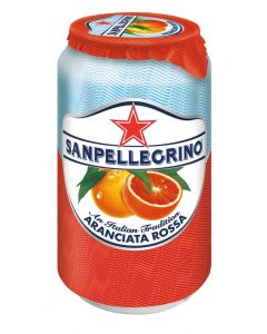 SANPELLEGRINO Red orange drink, can, 0.33 l