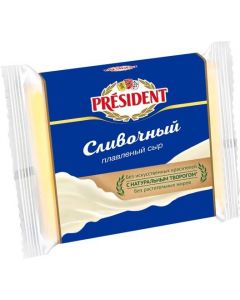Processed cheese PRESIDENT Master of Sandwiches Creamy bzmzh, 150g