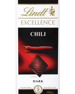 Excellence Lindt dark chocolate with chili pepper extract 100 g