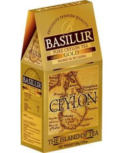 BASILUR Ceylon Gold black leaf tea, 100g