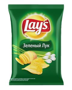 Chips LAYS Green onions, 150 g