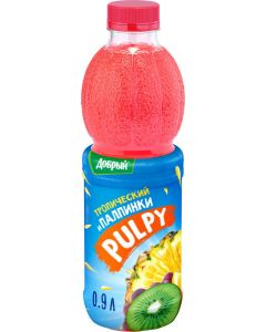 Kind Pulpy Tropical juice drink, 0.9 l