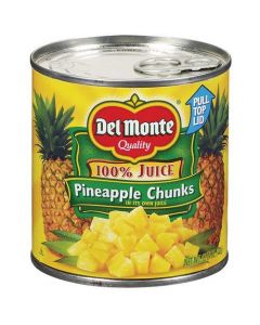Pineapple slices in DEL MONTE juice, 435 g