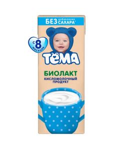 Biolact THEMA Sugar-free 3.4%, 206 g