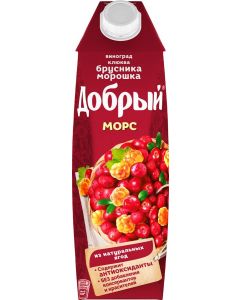 Fruit drink GOOD Grapes and Cranberries, 1 L