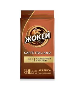 Coffee Jockey Italiano, ground arabica, 250 g