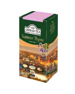 AHMAD TEA Black tea with thyme, 25 pack x 1.8 g