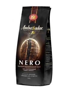 Grain coffee AMBASSADOR Nero, 1000g