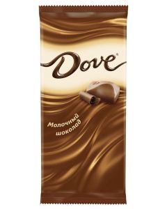 DOVE milk chocolate, 90 g