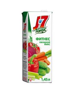 Nectar J7 Tonus Fitness Vegetable mix with sea salt, 1.45 l