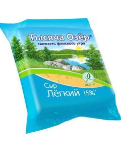 Cheese THOUSAND LAKES Fresh Finnish morning light 15%, 240 g