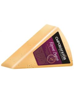 Cheese Syrobogatov King of Cheese semi-hard 40%, 400 g