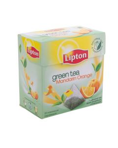 LIPTON Mandarin Orange green tea, 20x1.8g