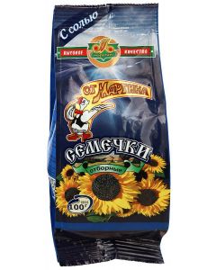 Roasted sunflower seeds FROM MARTIN with sea salt, 200 g
