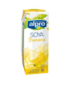 ALPRO Banana soy drink, 250 ml