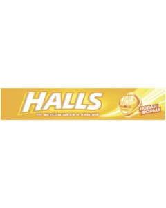 Lollipops HALLS honey with lemon, 25g