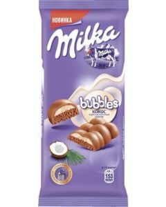 Milk chocolate porous coconut MILKA, 97g
