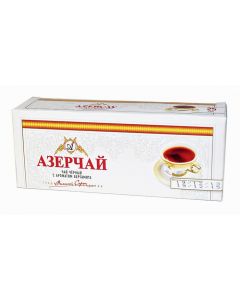 AZERCHAY black tea with bergamot aroma, 25pcs