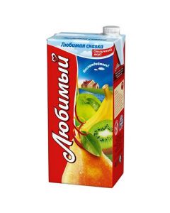 Juice drink FAVORITE apple-banana-pear-kiwi, 0.95 l