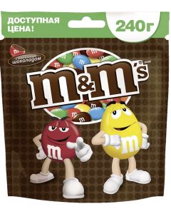 Dragee M & M'S-maxi with milk chocolate 240 g